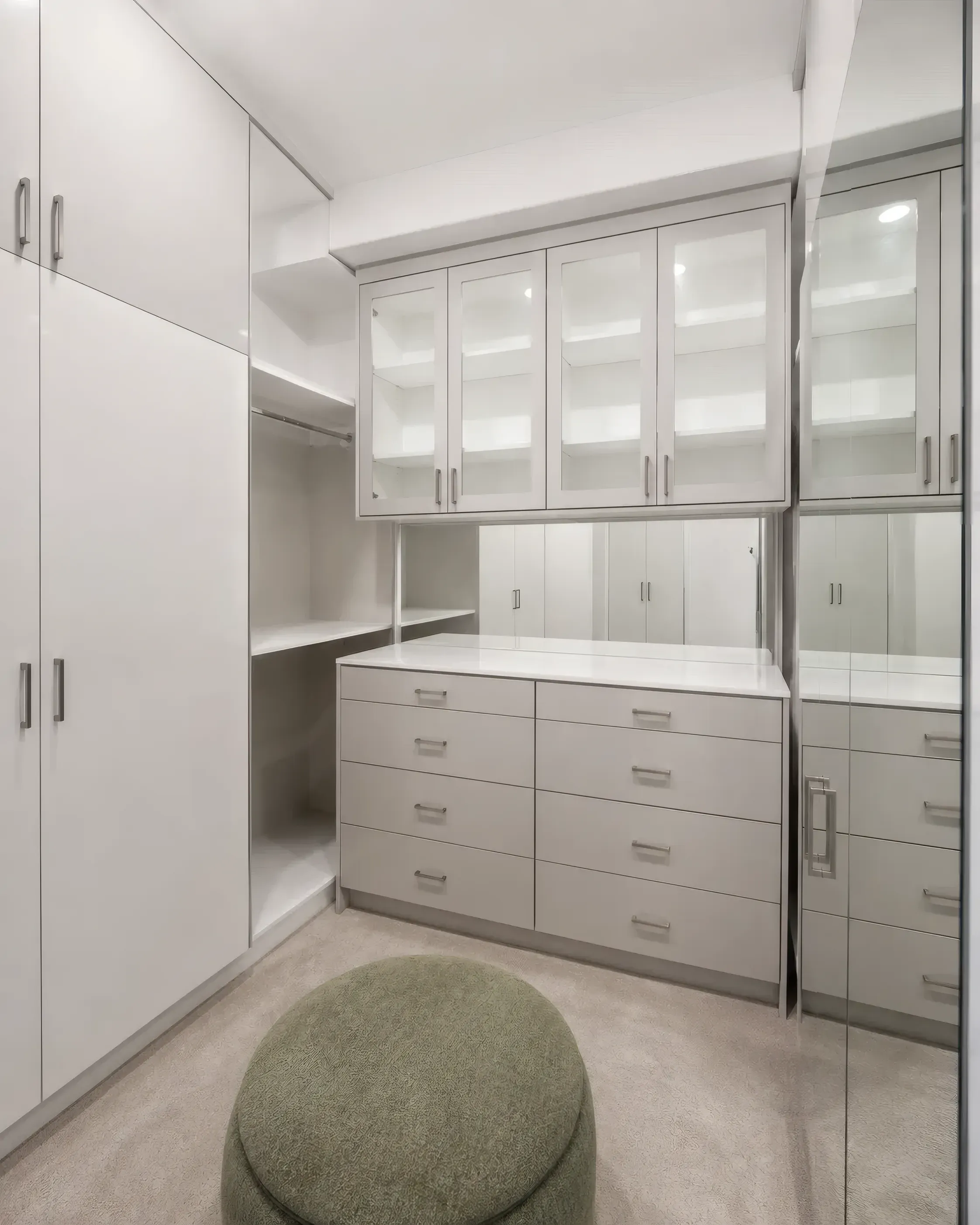 Glass Front Walk-In Closet, view 2