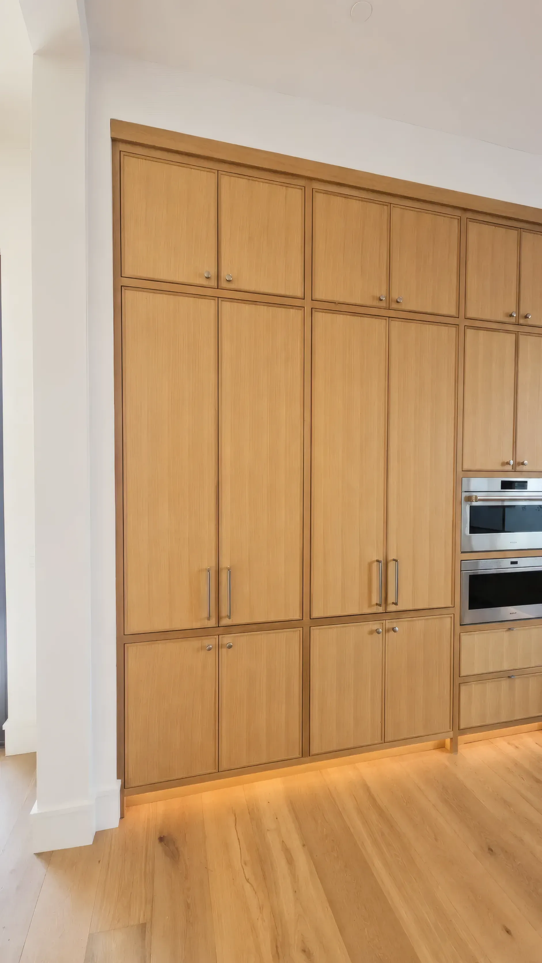 White Oak & Marble Kitchen, view 2