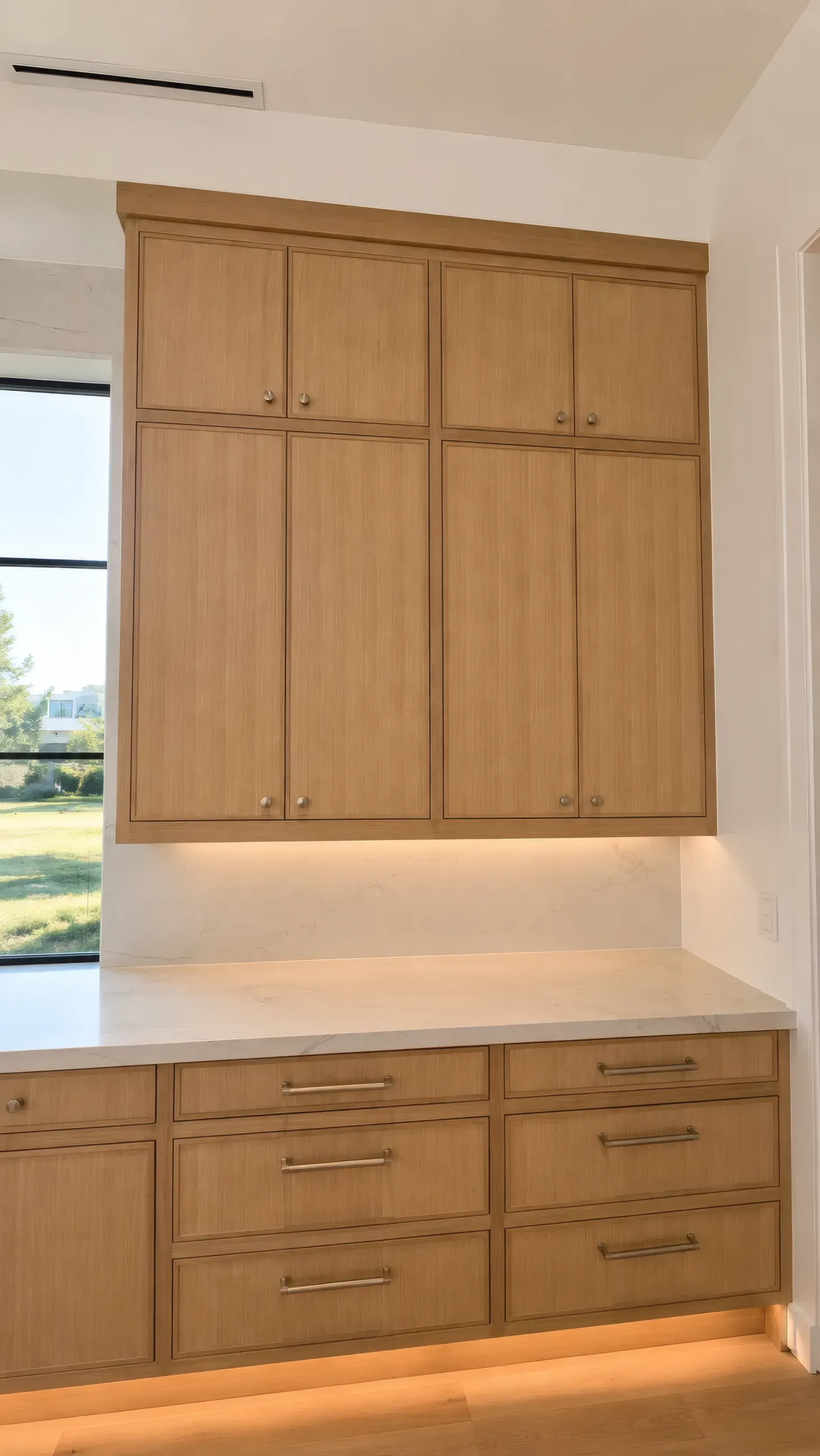White Oak & Marble Kitchen, view 6