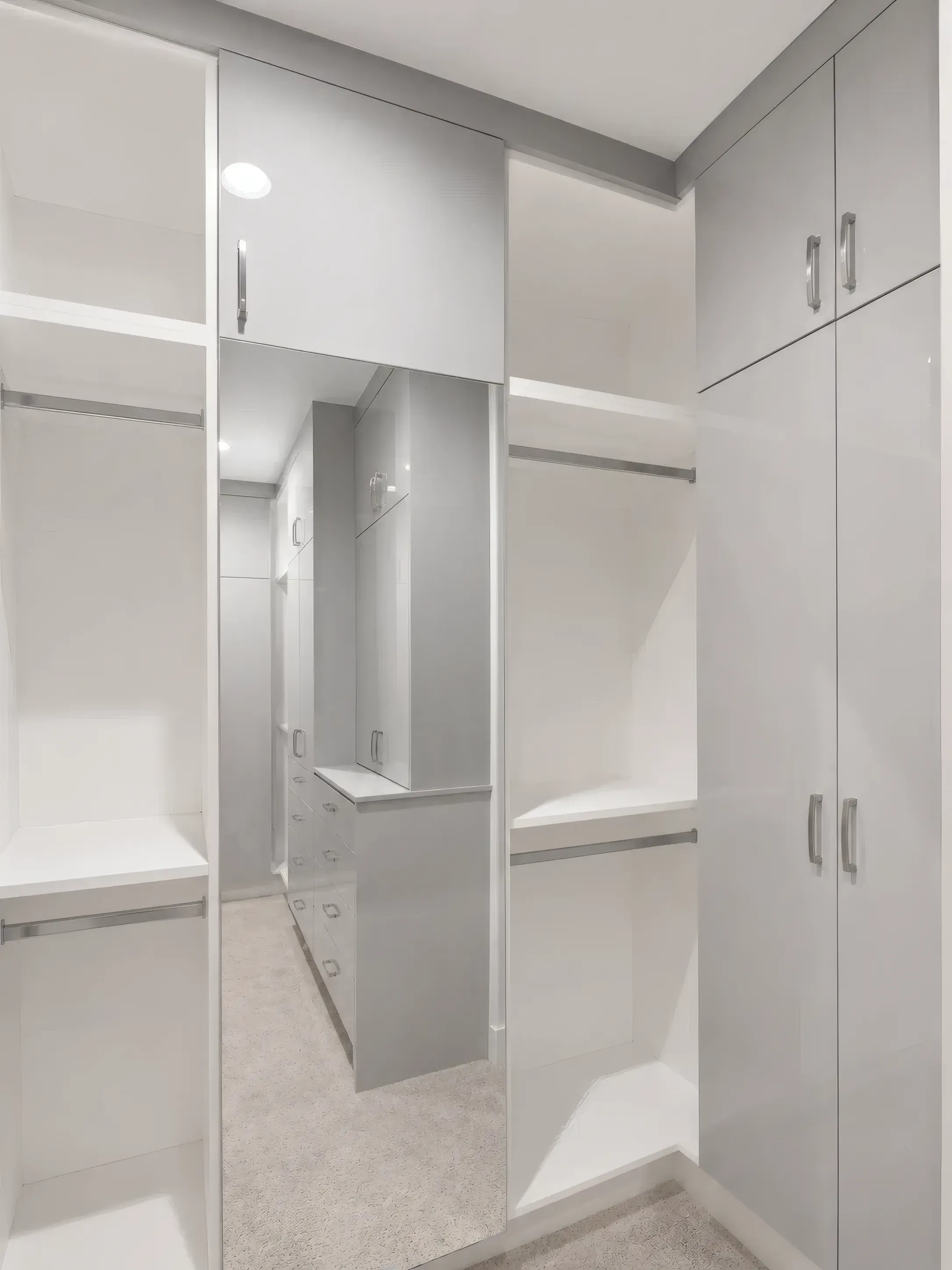 Pearl Gray Walk-In Closet, view 2