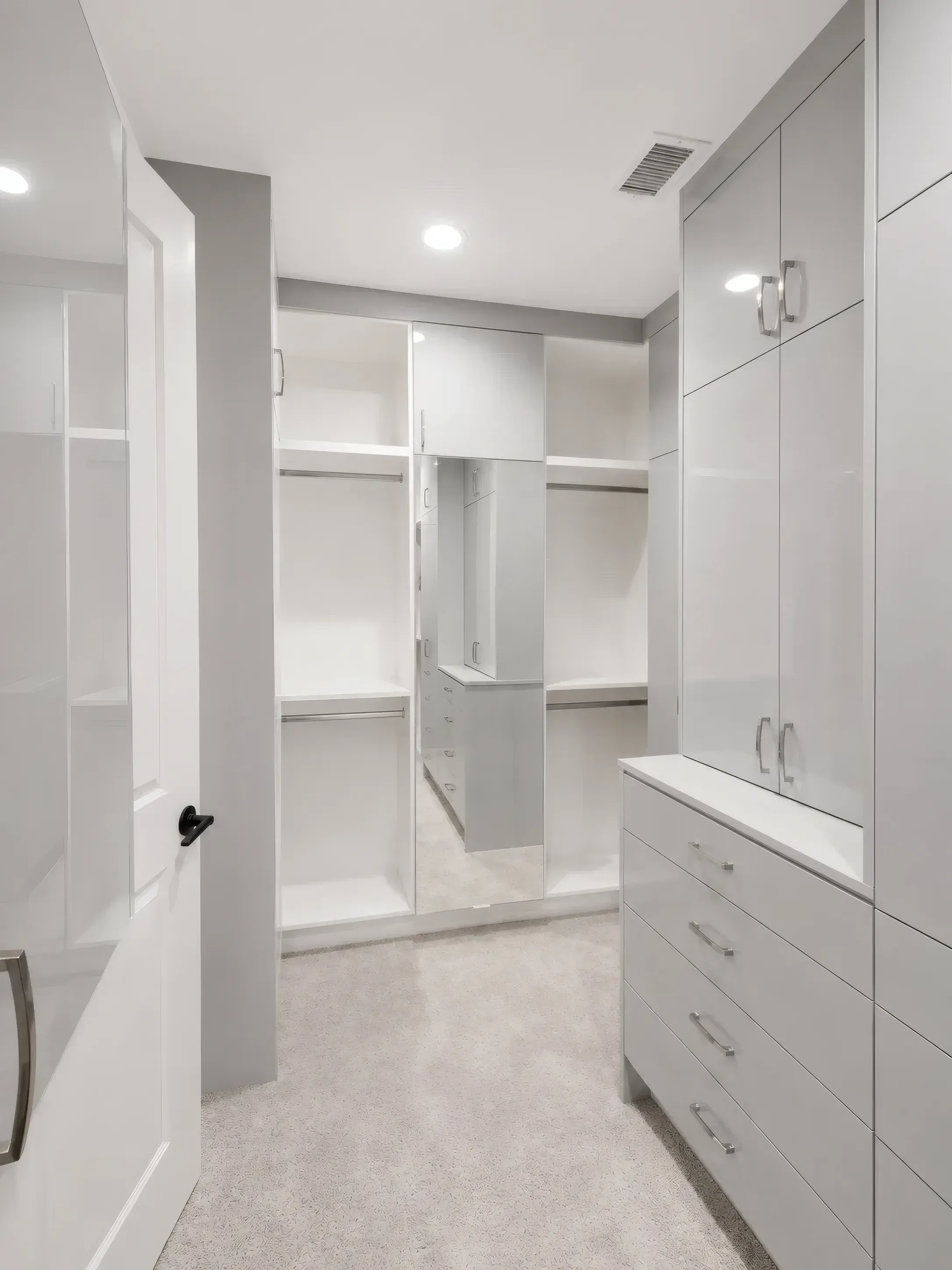 Pearl Gray Walk-In Closet, view 4