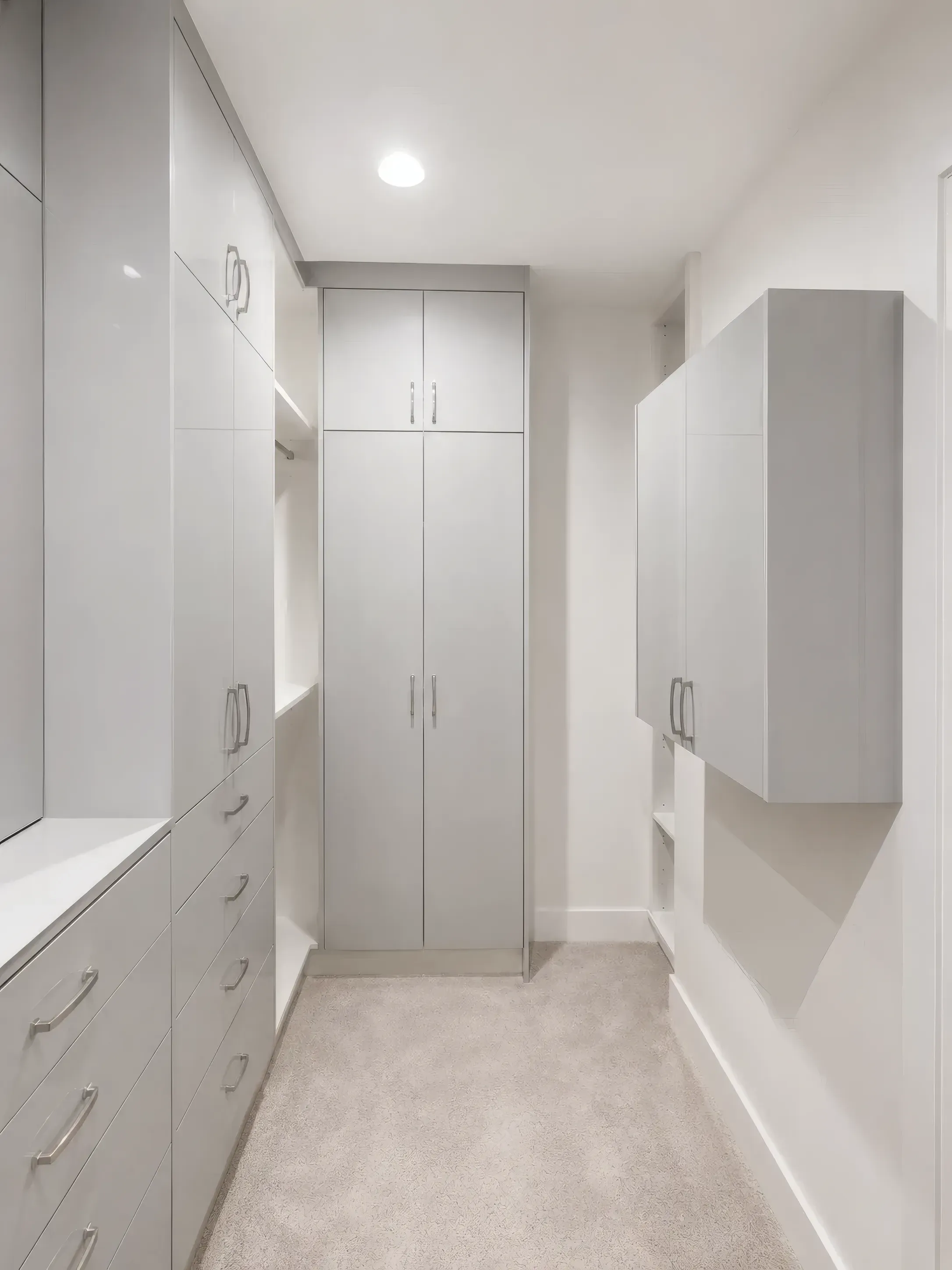 Pearl Gray Walk-In Closet, view 5