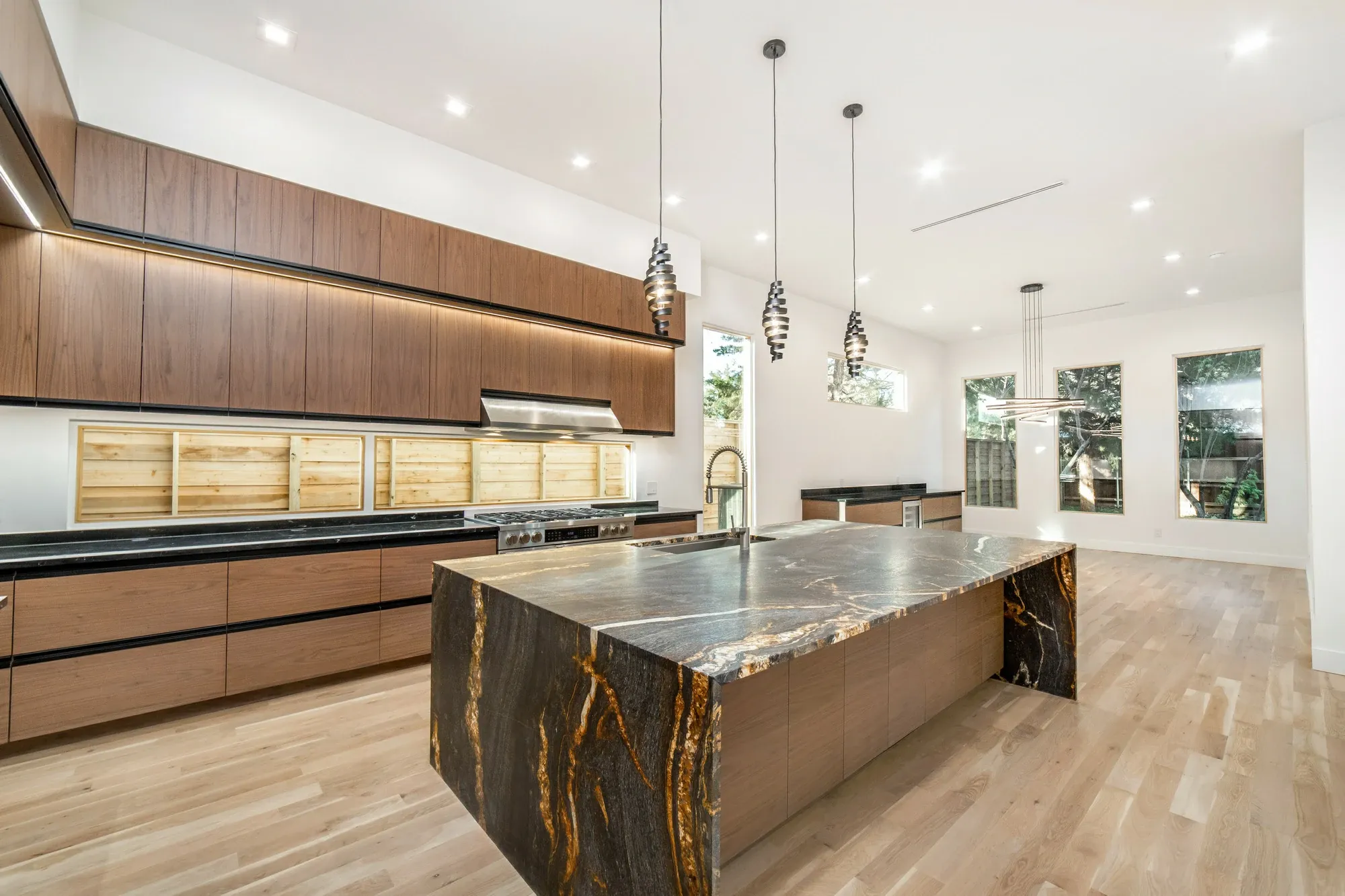Walnut kitchen